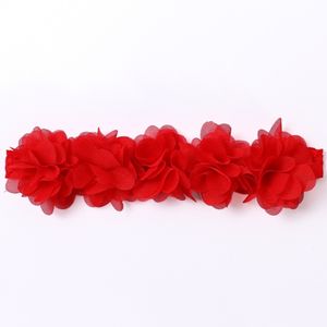 Flor corona bebé diademas venta al por mayor nuevo estilo de moda recién nacido floral cumpleaños diademas - Product Image 3