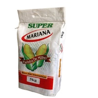 Sac d'emballage pour farine de maïs 50 kg, farine de maïs, farine de blé, emballage tissé en polypropylène 12,5 kg