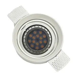 Eclairage intérieur OEM LED sans garniture, anti-éblouissement, pour hôtel, qualité, plafonnier avec panneau en forme de peigne d'abeille