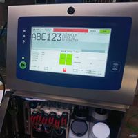 Imprimante jet d'encre électrique automatique à séchage rapide pour petits caractères, étiquettes dissolvables pour le codage de la date de production dans l'industrie alimentaire, plastique