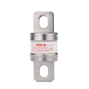 ฟิวส์รถยนต์ไฟฟ้าทองแดงและเซรามิก DC150V 20A EVU1.5-20A ความจุการตัดกระแสสูง สำหรับการแปลงไฟฟ้ากระแสตรง PDU - Product Image 2