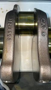 312-4593 3124593 Vilebrequin C13 en acier forgé pour Caterpillar, pièces de moteur diesel d'excavatrice, vilebrequin C13 - Product Image 2