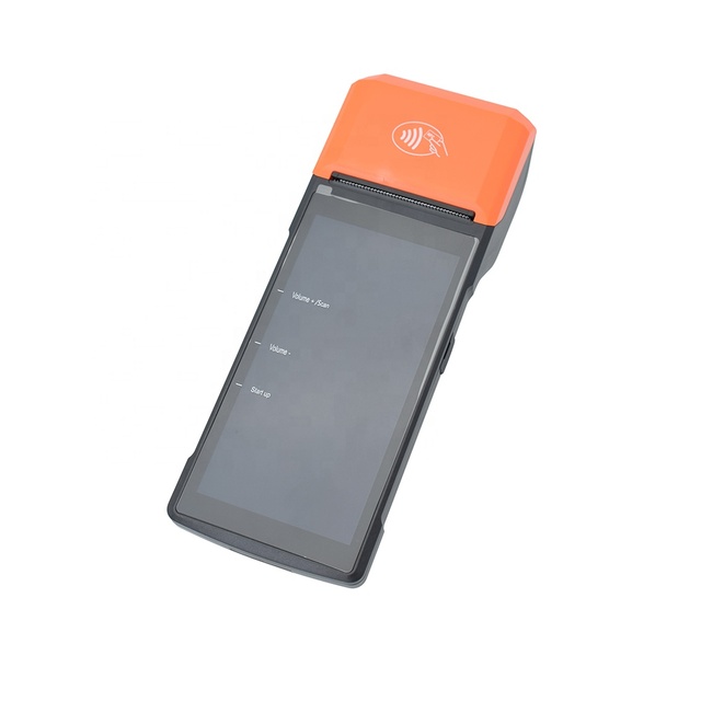Portable Order Smart Mobile Payment Barcode Reader Android All in One  Handheld Pos Terminal for Mobile Payment with Printer