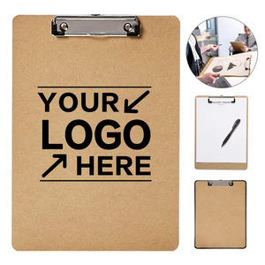 Tableau d'écriture suspendu en bois Bureau Presse-papiers Étudiant Examen P2 Conseil Durable Stable Conception Simple pour le bureau et l'école - Product Image 1