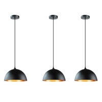 Abat-jour de lampe suspendue en forme de demi-cercle Macaron, petite lampe suspendue en fer pour la maison, le loft, le restaurant, les décorations de bar