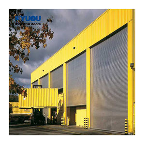 פלדה חסין רעלה ידנית רולר דלתות עם להניף שרשרת מתגלגלת לדלת - Product Image 1