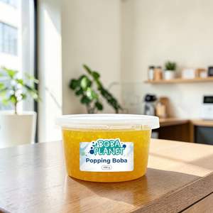 Perlas de Boba Rellenas de Jugo de 5mm para Tiendas de Té, Certificadas por HACCP, Listas para Consumir, Múltiples Sabores, BobaPlanet - Product Image 1