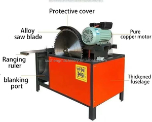 Piccolo Desktop macchine per la lavorazione del legno, legno rotondo e legno quadrato macchina di taglio inferiore a 70 centimetri - Product Image 3