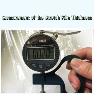 Film étirable LLDPE de haute qualité 50cm*120m*18mic, soluble dans l'eau, PE polyéthylène, largeur 500mm, emballage, impression de logo personnalisée - Product Image 5