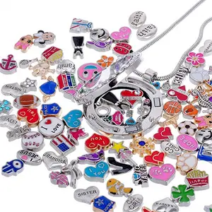 Personalised Floating Designer Charms for Lockets Necklace Jewelry