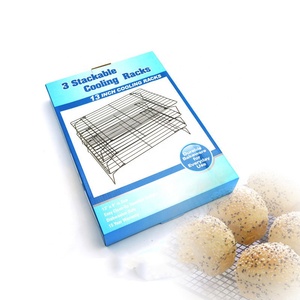 ชั้นวางสแตนเลส3ชั้นสำหรับอบเค้กคุกกี้และอื่นๆ - Product Image 5