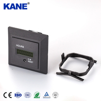 KANE-Medidor de Horas con Pantalla Digital, Contador Temporizador de Alta Precisión, 100 a 240 VCA, 50/60HZ, para Barco Marino, Hecho de Plástico Duradero, 1 Unidad, 2 Unidades, 1 Unidad, 2 Unidades
