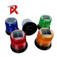 Clignotants rouges ambrés à base magnétique pour lampes solaires marines et nautiques LED d'avertissement lanterne marine/prix clignotant lumière jaune