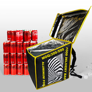 Custom 600D Insulated Cooler Thermal <b>Bag</b> 20L/<b>30L</b> Capacity Letter Waterproof Own Thailand Factory Lunch Takeaway Food Delivery - Product Image 1
