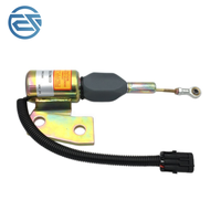 Pièces de machines de construction : Électrovanne de coupure de moteur diesel pour excavatrice 3991167 SA-4941-12 3964627 Électrovanne de coupure 4BT