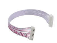 XH254 PH20 Kabel Pita Merah Putih Biru Terminal Blok Kabel Ujung Tunggal Ujung Ganda 2-pin 3-pin 4-pin 5-pin 6-pin 7-pin 8-pin