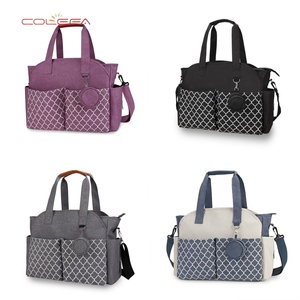 Borsa a Tracolla Colefa 2026 Nuova con Motivo Geometrico Stampato, Porta Ciuccio, Borsa per Maternità da Viaggio e Outdoor - Product Image 6