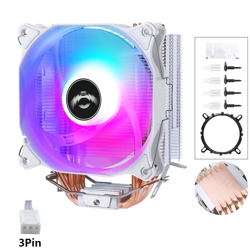 White-QZ-1260-BK-3P-5C-1F-1(3Pin Fixed Color)