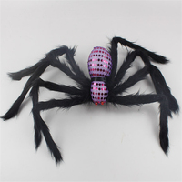 ZONOBLE Halloween Maison Hantée Terreur Araignée en Peluche Accessoire Décoratif pour Enfants de 2 à 14 ans