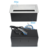 Prise de courant pour table de conférence, 2 nouvelles prises de courant standard chinoises, 2 ports USB-A, 2 ports réseau, données USB