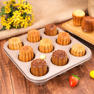 Coriolis khuôn bánh tráng miệng khuôn cốc đơn/6/9/12 lỗ corneles - Product Image 3