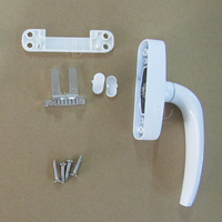 Accessoires de quincaillerie pour fenêtres, poignée de fenêtre multipoints en alliage d'aluminium pour fenêtre à battants