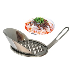 Fabrication de nourriture cuisine macroporeuse pratique nouilles froides manuel gelée grattage outil accessoires Snack acier inoxydable Scratch <span class=keywords><strong>Roton</strong></span> - Product Image 2