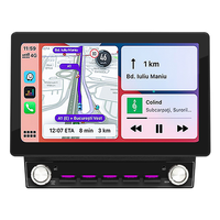 Reproductor Multimedia para Auto con Pantalla Táctil IPS Universal, Carplay y Android Auto Inalámbricos, GPS, Doble DIN, Estéreo para Auto de 10 Pulgadas con Navegación