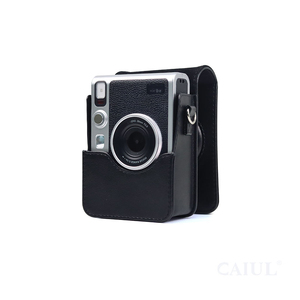 Étui de protection souple en cuir huilé fait main Caiul pour appareil photo Fujifilm <span class=keywords><strong>Instax</strong></span> <span class=keywords><strong>Mini</strong></span> <span class=keywords><strong>EVO</strong></span> - Product Image 3