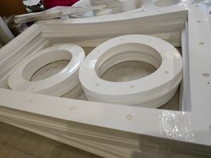 3mm PTFE 가스켓 제조업체 도매 고온 저항 확장형 소프트 PTFE 가스켓 - Product Image 4