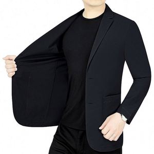 <span class=keywords><strong>Veste</strong></span> <span class=keywords><strong>de</strong></span> <span class=keywords><strong>costume</strong></span> légère et extensible anti-UV pour l'été, style jeune et décontracté, sans repassage - Product Image 1