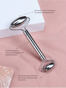 ชุดลูกกลิ้งนวดหน้าสำหรับนวดยกกระชับลดริ้วรอยทำจากสเตนเลสสตีล - Product Image 4