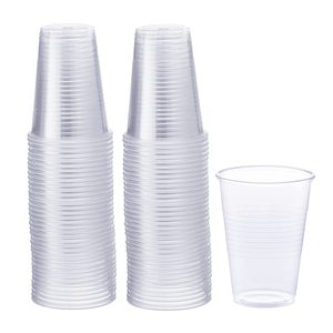 Fuling Free Sample Clear Disposable Plastic Cups Cold Party Drinking Cups