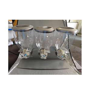 Multifunctional Grain Storage Container Food Storage Bins Plastic Cereal Dispenser Dry Food Storage Boxes