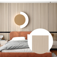 Foshan Harga Murah Terbaik papan dinding Pvc kayu dalam ruangan Modern tahan air Panel dinding 8mm Pvc