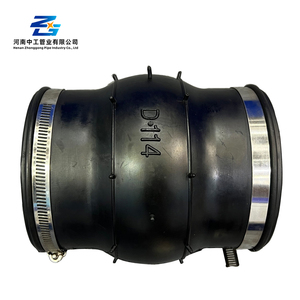 Bonne étanchéité pompe pince à billes Type compensateur Flexible SS304 pince EPDM Joint en caoutchouc Flexible - Product Image 1