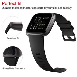 Pour Fitbit Versa2 Sangles En Caoutchouc Silicone <span class=keywords><strong>Bracelet</strong></span> Sport Montre Intelligente Pour Fitbit <span class=keywords><strong>Versa</strong></span> 2/<span class=keywords><strong>LITE</strong></span> <span class=keywords><strong>Bracelet</strong></span> - Product Image 4