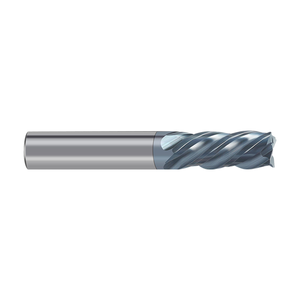 Fraise à queue carrée en carbure monobloc haute performance à 4 dents HRC 65 pour usinage CNC de l'acier et des métaux - Product Image 2