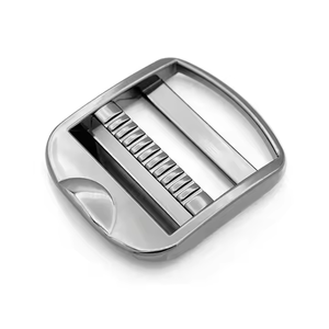 Heavy-Duty kim loại kẽm hợp kim Thang khóa trượt điều chỉnh <span class=keywords><strong>Webbing</strong></span> phát hành khóa tri-glide căng thẳng khóa <span class=keywords><strong>Fastener</strong></span> với móc loại - Product Image 3