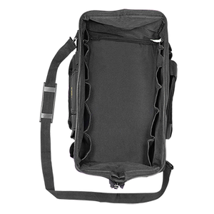 Échantillon gratuit Sacs à outils de haute qualité à multiples poches avec poignée rigide et bandoulière pour électriciens et mécaniciens - Product Image 5