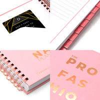 Agenda quotidien personnalisé avec logo Planificateur de vie hebdomadaire et mensuel non daté Hit Goals Hier Live Agenda Planner notebook A5