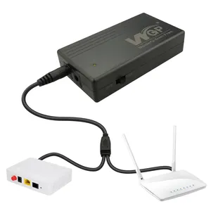 Wgp Mini-Ups Dc 12V 2a Enkele Spanning Uitgang Dc Mini-Ups Voor Wifi Router Mini-Ups