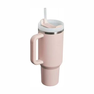 40oz Reusable Stainless Steel Laser Logo Eco-Friendly Adventure Travel Tumbler Handle for 24hr Cold Insulation Minimalist - Product Image 1