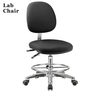 <span class=keywords><strong>Chaise</strong></span> <span class=keywords><strong>de</strong></span> laboratoire commerciale pivotante et basculante antistatique ESD sans poussière, en tissu durable, modèle J66 KIMZAT, pour écoles et entrepôts - Product Image 1