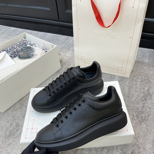 Chaussures de sport à plateforme en cuir véritable MQ de haute qualité, style décontracté pour hommes et femmes, vente en gros d'usine - Product Image 3