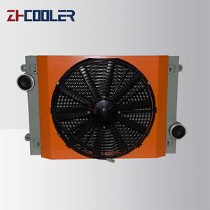 Refroidisseur <span class=keywords><strong>d</strong></span>'huile hydraulique à contre-courant refroidi par air avec ventilateur électrique Échangeurs de chaleur à usage industriel - Product Image 4