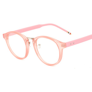 Maidis <b>Round</b> Eyeglass <b>Frames</b> Plastic And Metal Full <b>Frame</b> Blue Light Protection Unisex Glasses - Product Image 4