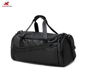 Sac de sport et de voyage en nylon à fermeture éclair, motif géométrique, pour fitness, basketball, entraînement et voyage, avec compartiment sec/humide, pour commande en gros mixte, prêt à expédier (RTS), tendance - Product Image 1