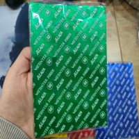Papier stratifié imprimé coloré de papier d'aluminium de feuille carrée faite sur commande enduit pour l'emballage alimentaire de salon