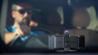 Pantalla Carplay Universal Portátil de 10.26 Pulgadas con 270 °   Cámara Giratoria con Resolución 4k+1080p, Conexión Inalámbrica Carplay y Android Auto, y GPS